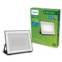 Schwarzer Philips LED-Außenstrahler Lois, 4750 lm, 5000 K. Wetterfest und langlebig.