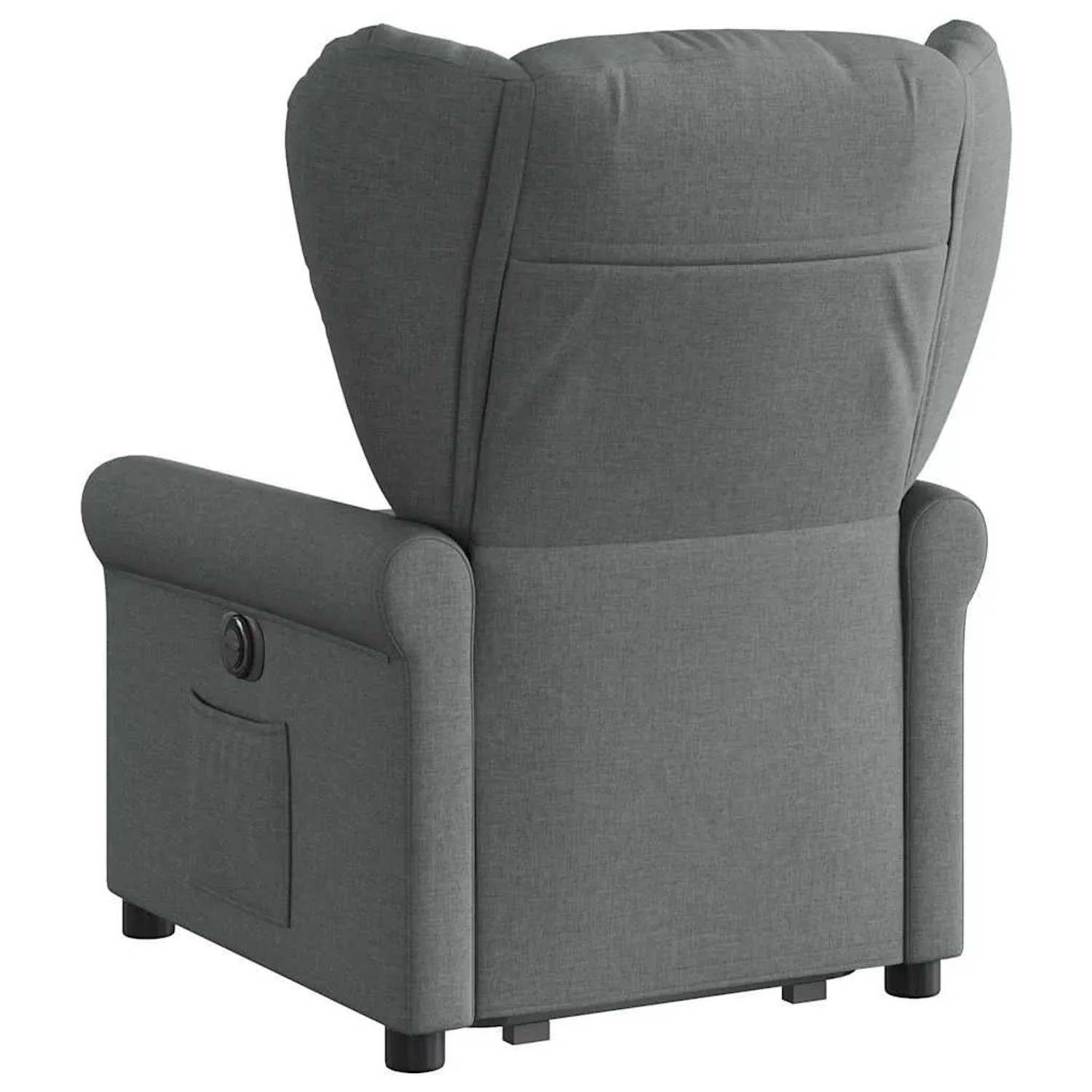 vidaXL Relaxsessel mit Aufstehhilfe Elektrisch Dunkelgrau Stoff 3303395_6