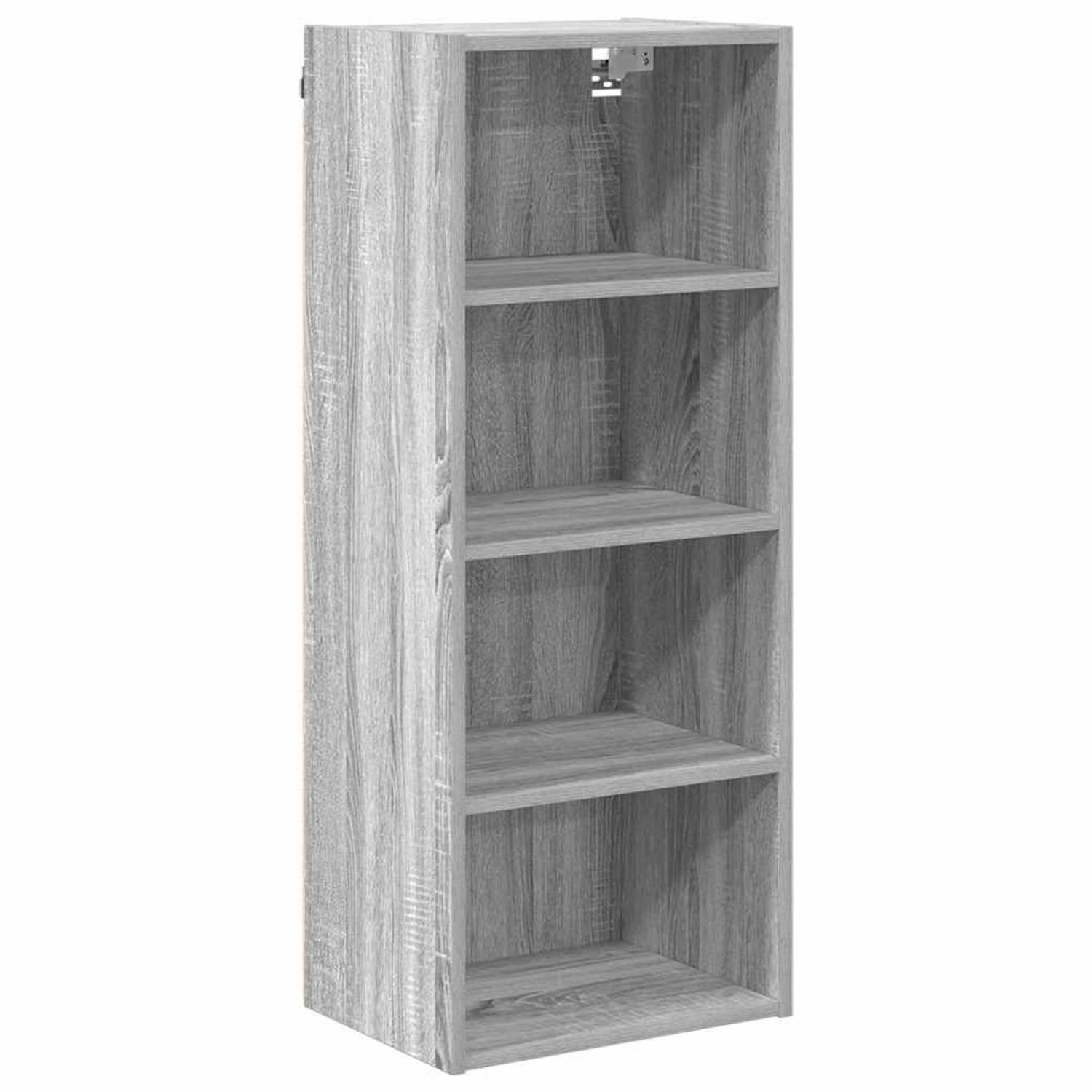vidaXL Hängeschrank mit Speicher Riga Graues Sonoma 40 x 29,5 x 100 cm 884471