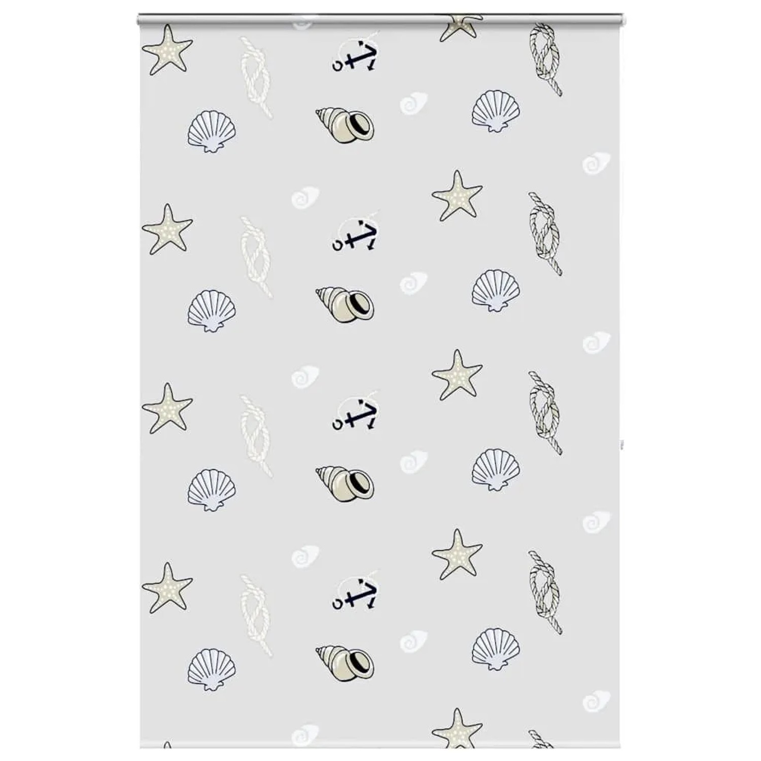 vidaXL Duschrollo mit Kassette 150x240 cm Stoffbreite 146 cm 4015017