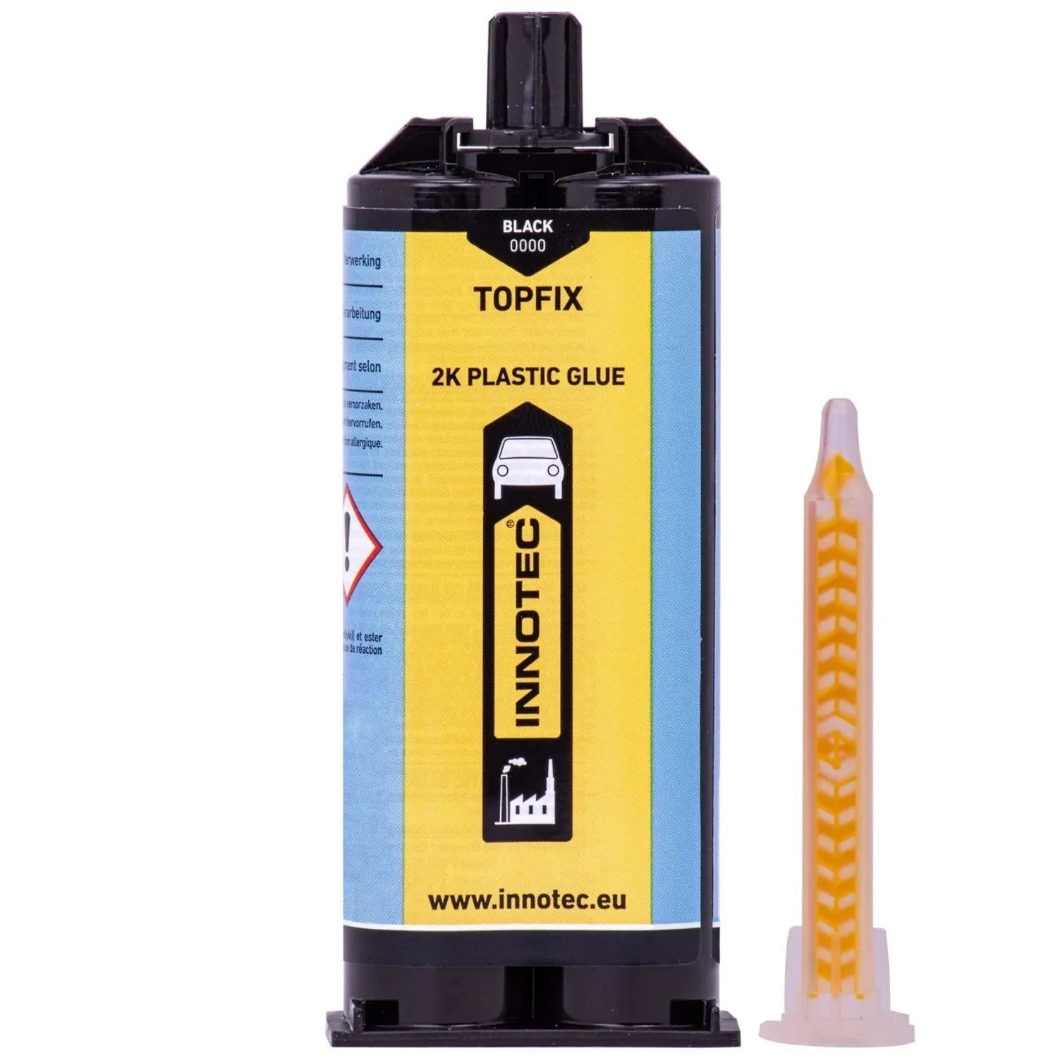 Innotec Top Fix 2k Kleber Schwarz 50 g