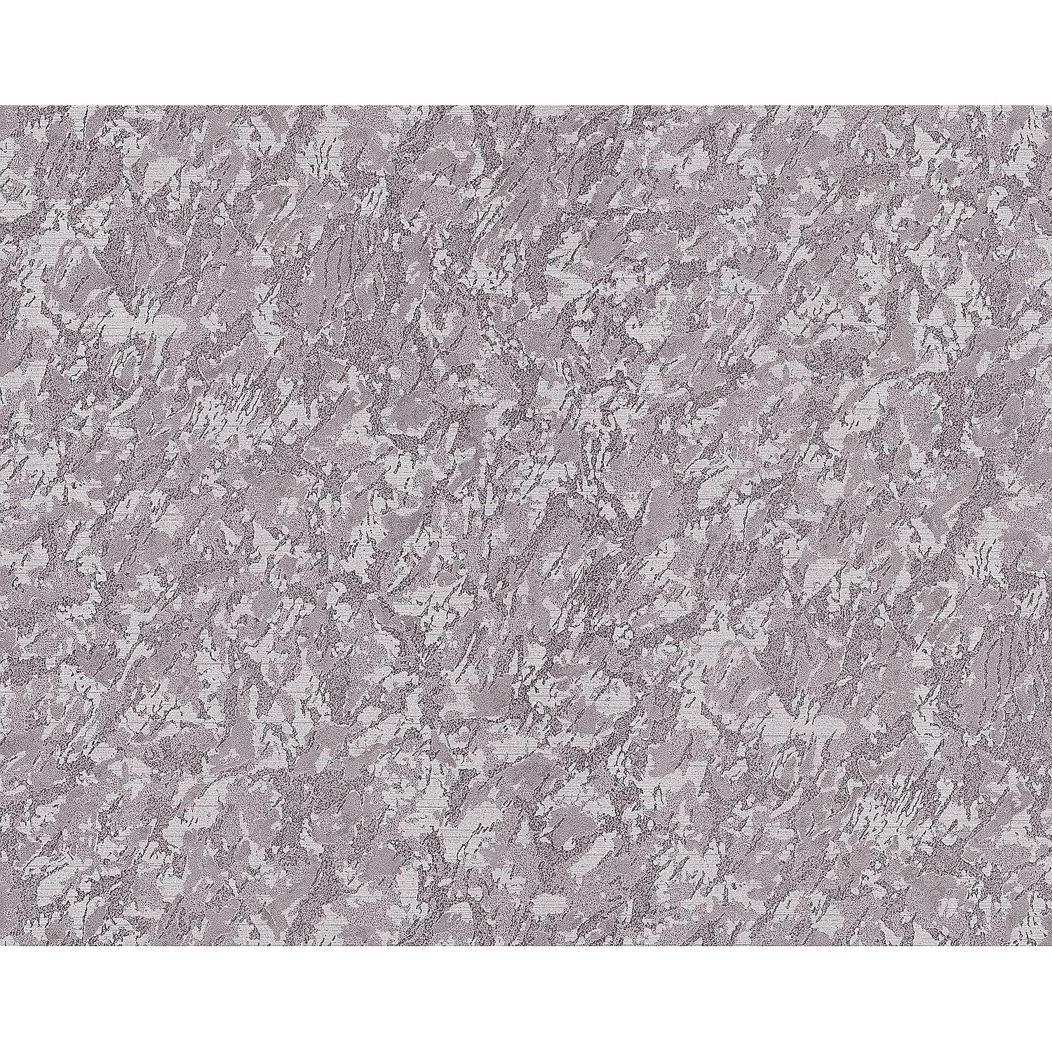 EDEM 9076-25 Uni Tapete Spachteloptik Metallic Effekt Silber Grau 1,06 m x günstig online kaufen