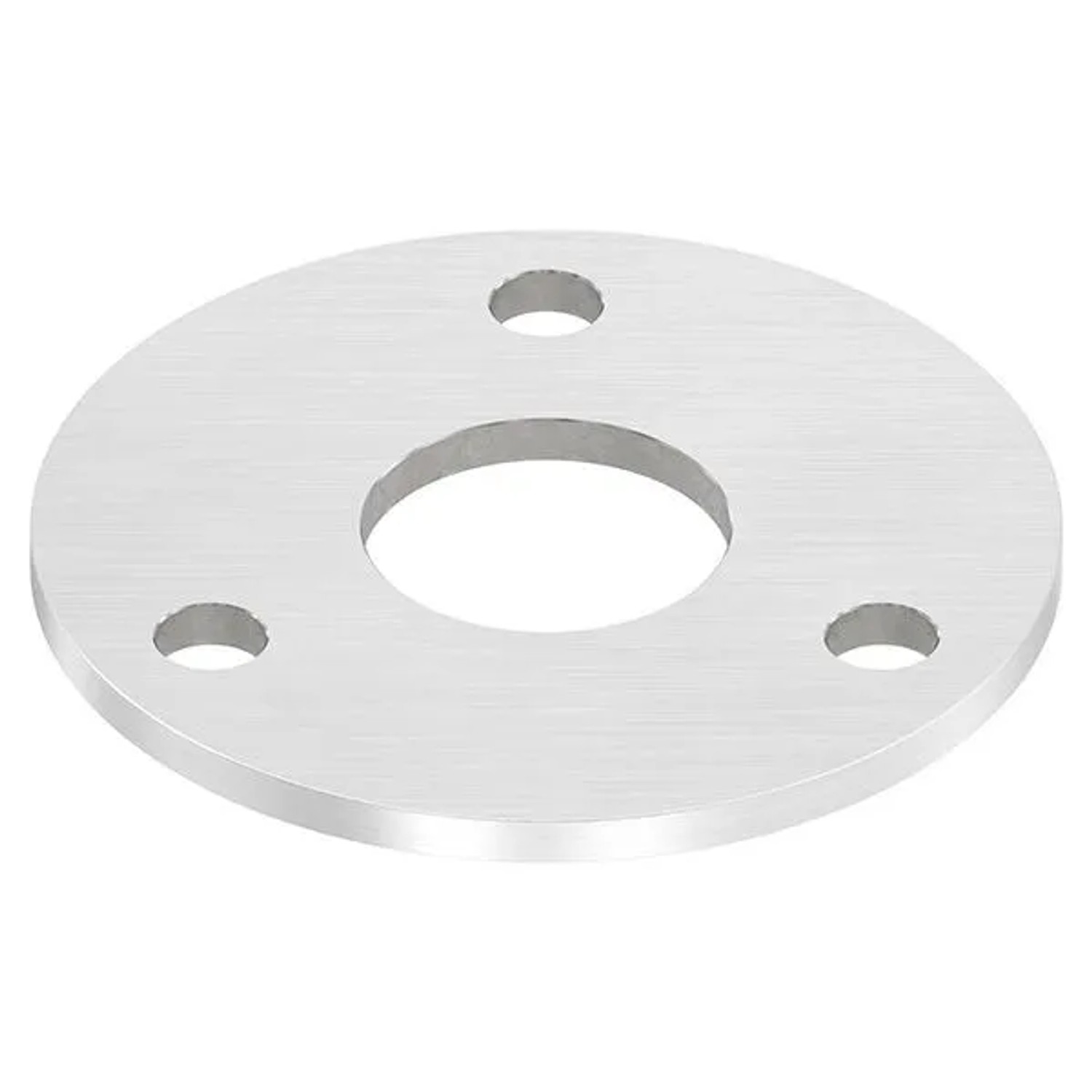 FeNau Ankerplatte Ø 120 X 6mm Mit Längsschliff V4A