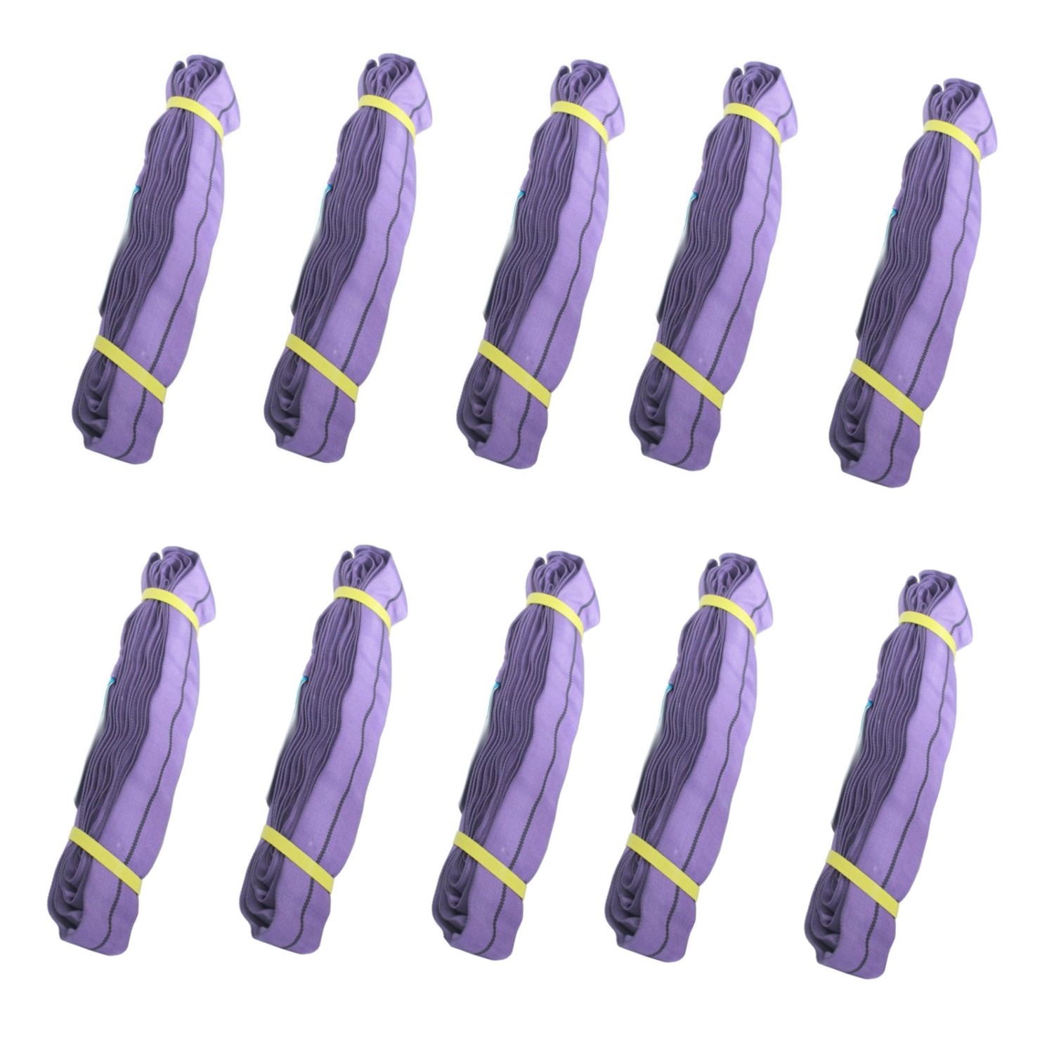 Thumbnail - TRUTZHOLM 10x Rundschlinge 1000kg 1t  3m Umfang Hebeband Lila