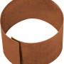 Bellissa Rasenkante Kreis Corten, 13 cm hoch, Ø 20 cm, Beetumrandung aus Cortenstahl.