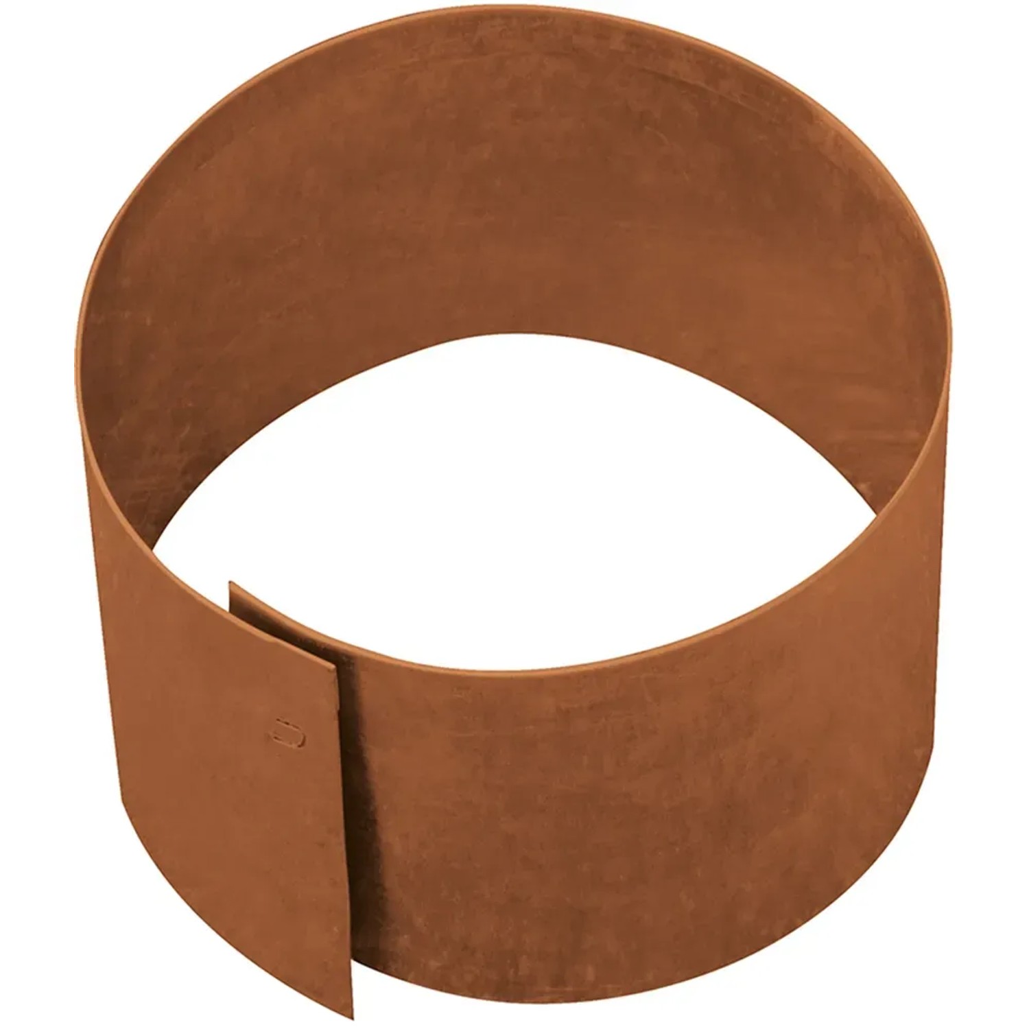 Bellissa Rasenkante Kreis Corten, 13 cm hoch, Ø 20 cm, Beetumrandung aus Cortenstahl.