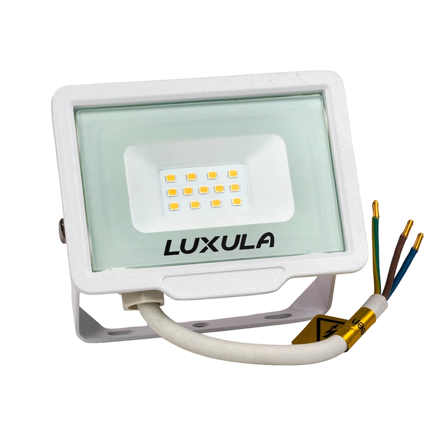LUXULA LED Strahler 10W 1000lm Fluter 3000K Warmweiß Flutlichtstrahler Slim günstig online kaufen