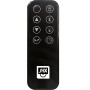 Fernbedienung für PTC-Heizlüfter (2200 W, Weiß) zur Steuerung von Temperatur, Timer und Schwenkfunktion.