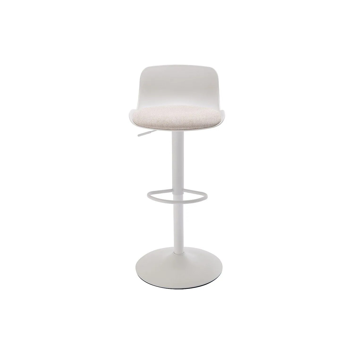Vente-unique Barhocker Dorelio Beige  Weiß 43.5 cm