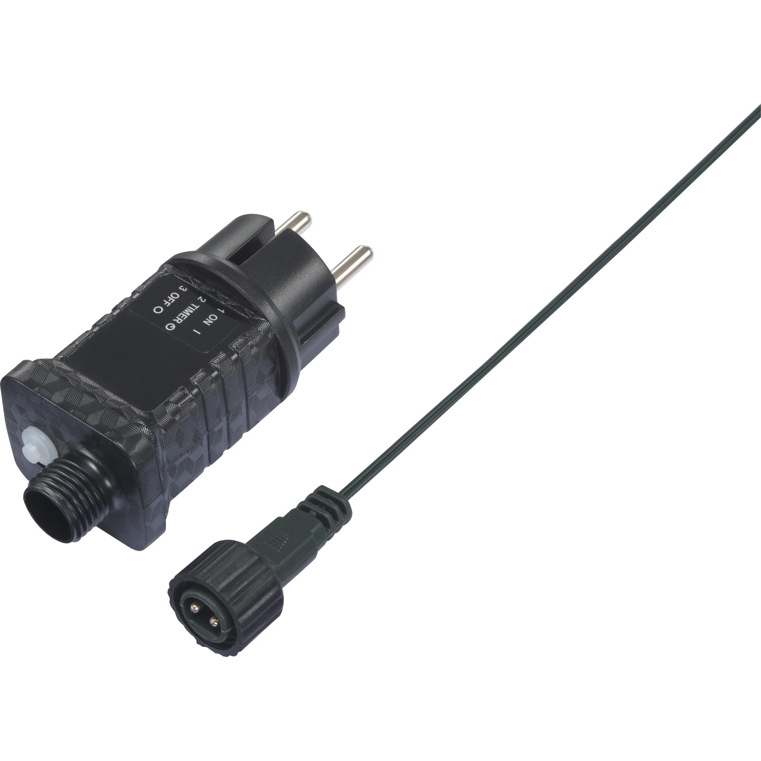 Netzteil und Stecker für OBI Lichternetz 4 m x 4 m mit 400 LEDs.