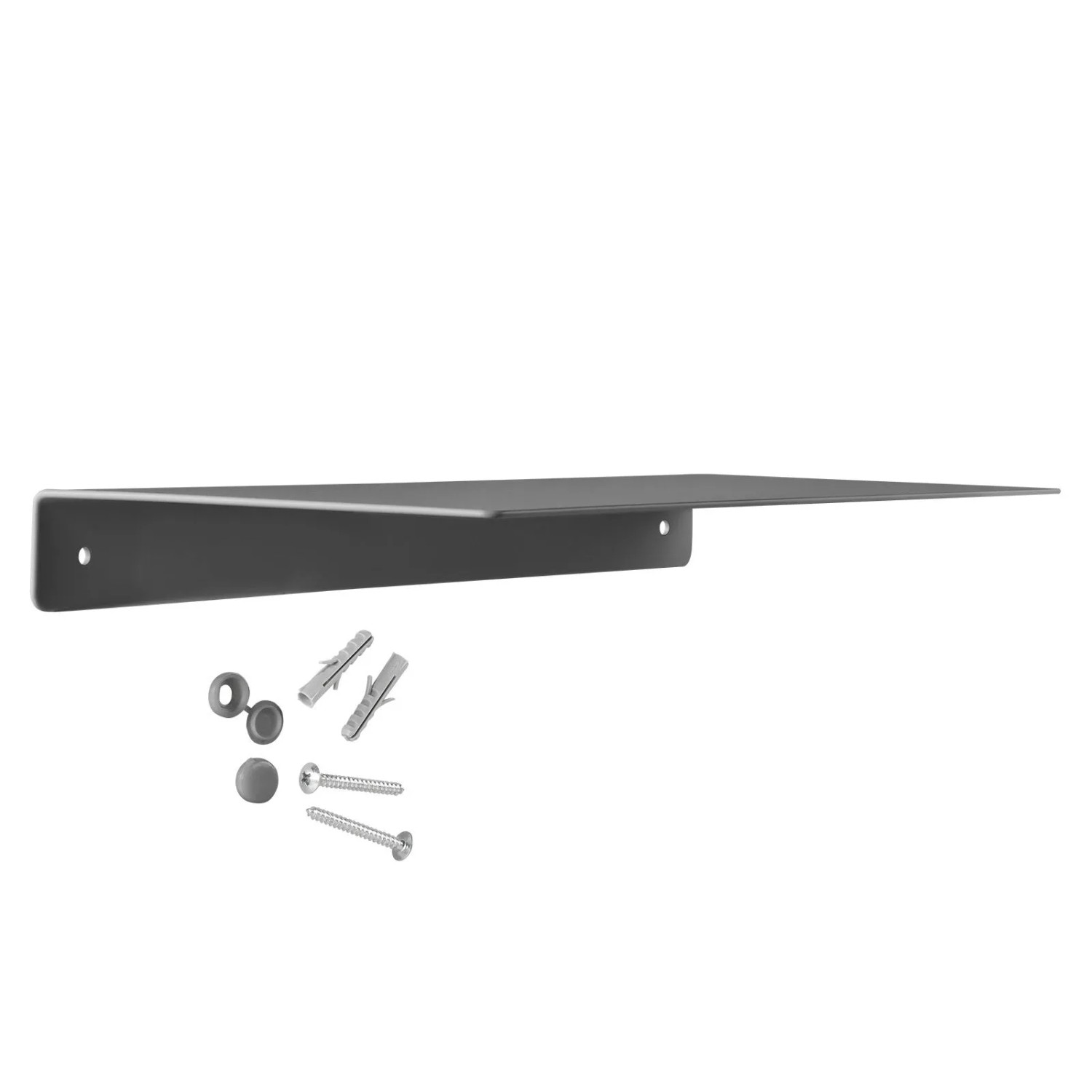 SOTECH Design Wandregal HOVER-III 350 x 130 x 30 mm Anthrazit für Wandmontage