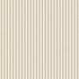 Sanders & Sanders Vliestapete mit vertikalen Streifen in Beige und Creme. Ideal für dekorative Wände im Landhausstil.