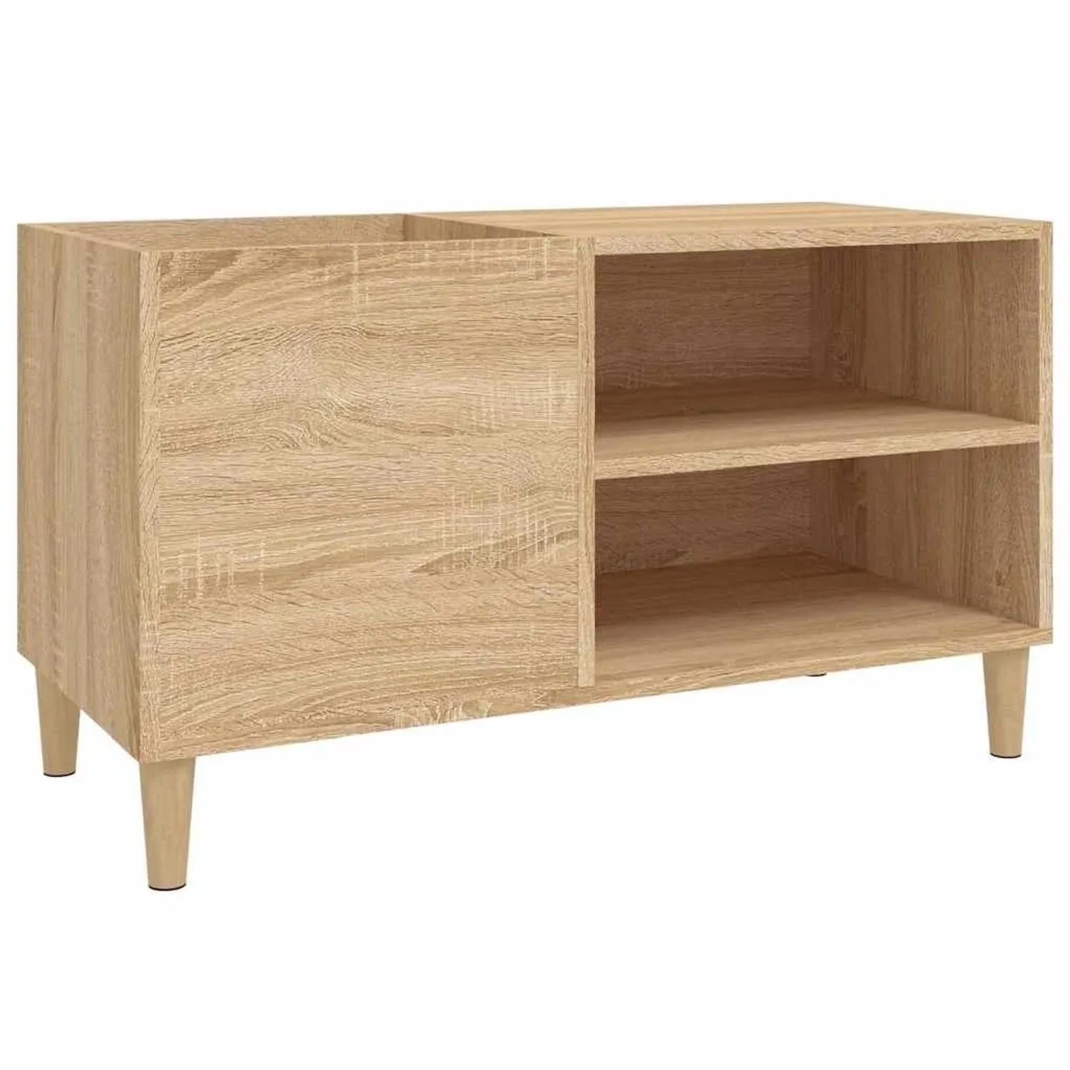 vidaXL Plattenschrank Sonoma-Eiche 84,5x38x48 cm Holzwerkstoff 831944