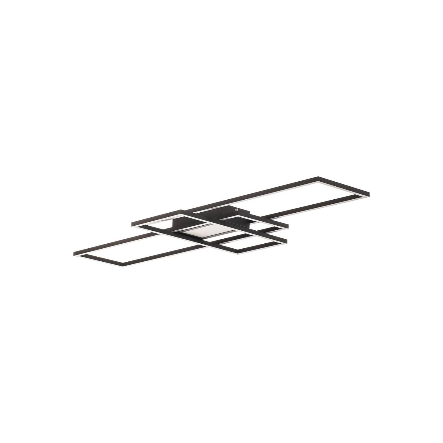 Lindby LED Deckenleuchte Ismera 8032374 Dimmbar mit Leselampe Modern in Sch günstig online kaufen