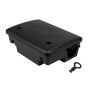 Windhager Maus- und Rattenbox 2-in-1, schwarze Köderbox mit Schlüssel zur sicheren Schädlingsbekämpfung.