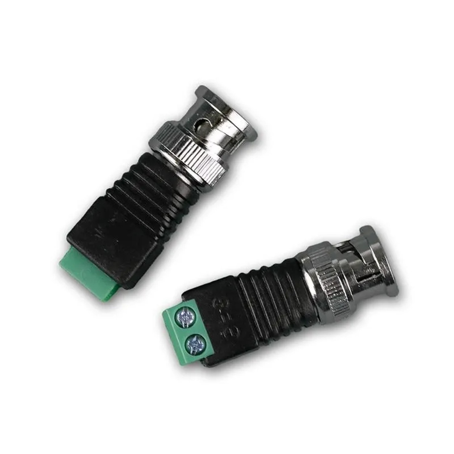BLANKO 2er Set BNC-Stecker Adapter auf Schraubanschluss
