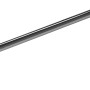 Verchromtes Spülrohr, 28 mm x 600 mm, gerade Ausführung für Druckspüler.