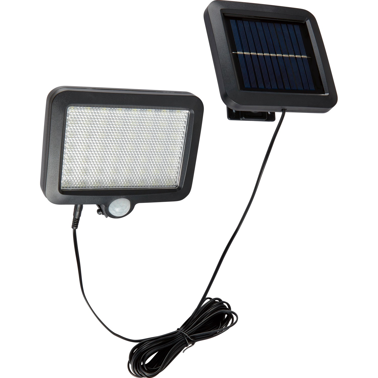 Goobay Solar Außenstrahler Mit Bewegungsmelder - 1,5W LED IP65 Schwarz