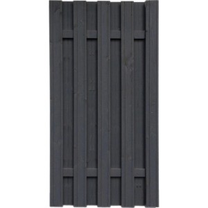Sichtschutzzaun Seattle, anthrazit, 180x90 cm. Modernes Zaunelement für den Garten.