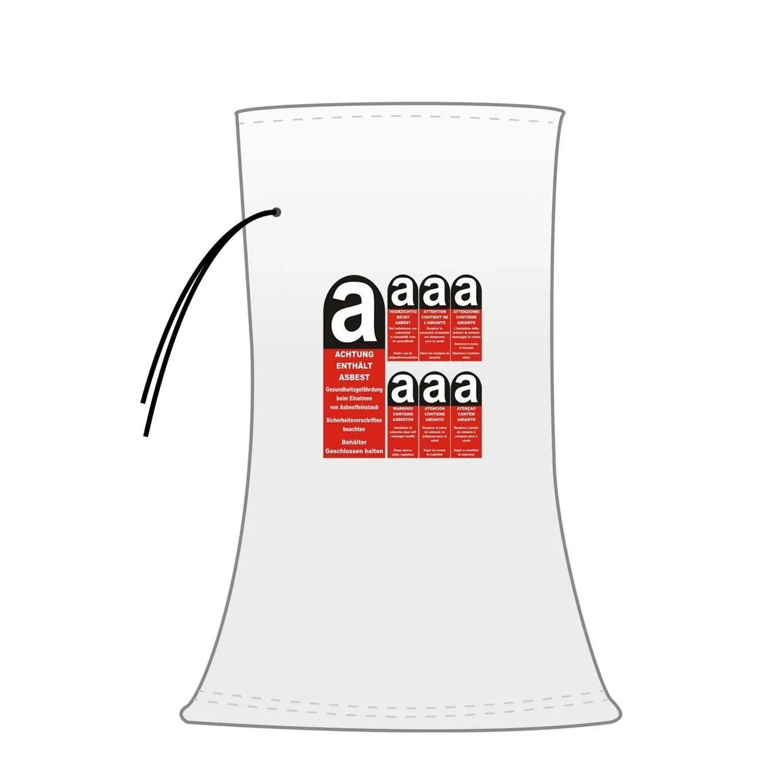Klasebo Kmf Sack 140 X 220 Cm 1.200 Liter Für Mineralfaserabfall