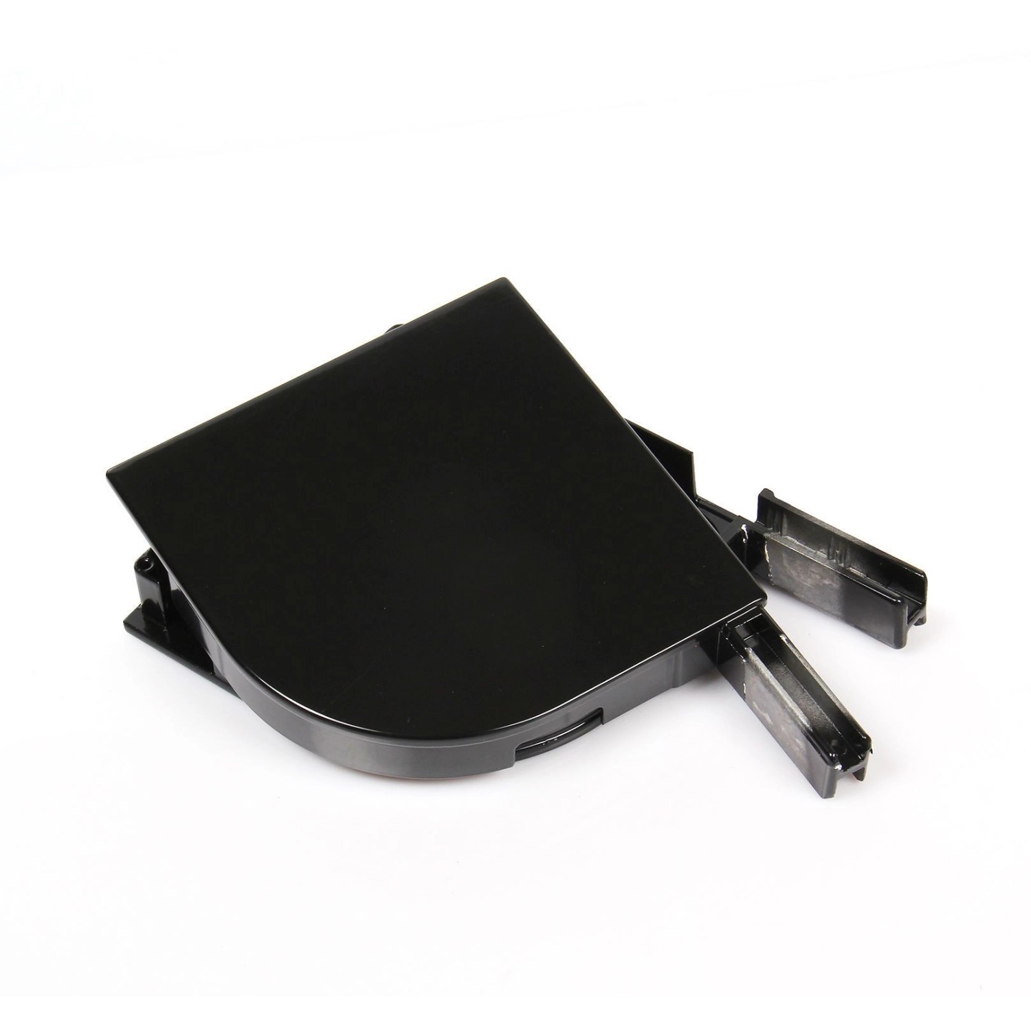 Avosdim Alu Blendkappen Viertelrund 180mm Schwarz Ral 9005