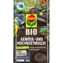 Sack Compo Bio Gemüse- und Hochbeetmulch, torffrei, 50 l. Schützt vor Austrocknung und Unkraut.