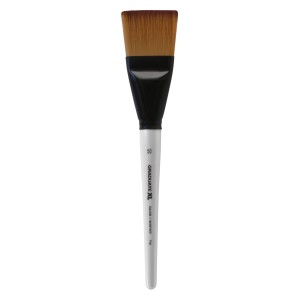 Daler-Rowney Graduate XL Pinsel, flach, Größe 50, für Mixed Media und Acryl.