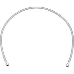 Flexschlauch aus Edelstahl, 3/8 x 3/8 Zoll, 1000 mm Länge, für Küchenarmaturen.