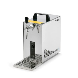 Ich-Zapfe Pygmy 25 Bierzapfanlage Trockenkühler 35 Liter/h 5/8 Anschluss Edelstahl Silber