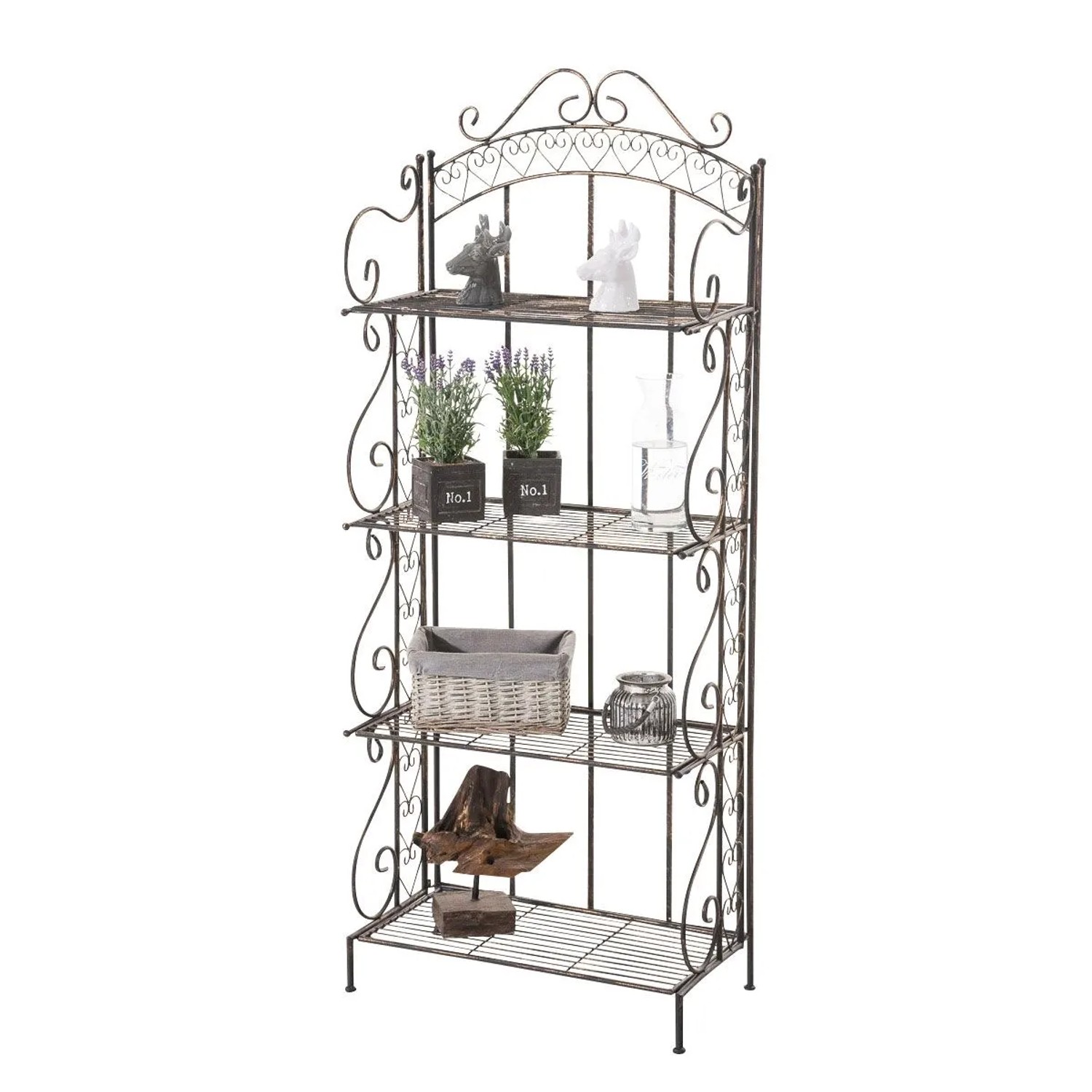 CLP Standregal Antje Aus Eisen Bronze