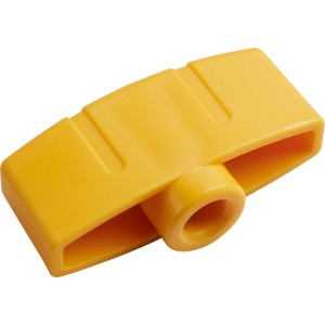 Gelbe Flügelmutter für CMI Elektro-Rasenmäher C-ERM-1300/32.