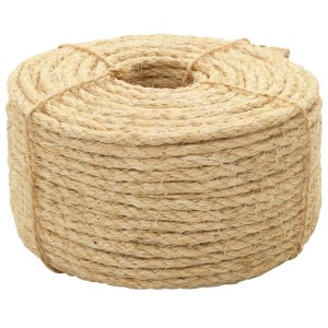vidaXL Seil 100% Sisal 8 mm 100 m 144794