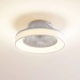 Lindby LED Deckenventilator mit Lampe Mace 10022137 Dimmbar Leselampe Modern in Weiß 1-flammig Wohnzimmerleuchte_2