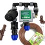 SunElements Bewässerungsset mit Steuerung, Tropfrohr, Filter und Verbindungsstücken für SunGarden Gewächshäuser.