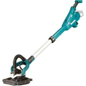 Makita Akku-Langhalsschleifer 18V (ohne Akku/Ladegerät) mit Absaugschlauch. Ideal zum Schleifen schwer zugänglicher Flächen.