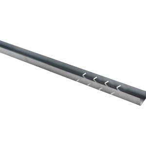 Saint-Gobain Rigips Türsturzprofil, 50 mm x 1300 mm, Metallprofil mit Aussparungen für Türöffnungen im Ständerwerk.