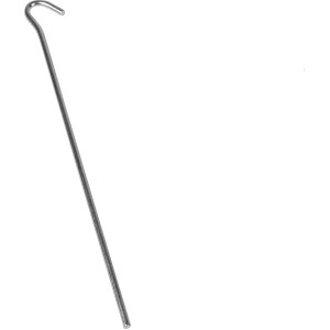 Calima Zelthering, 24 cm, verzinkt, 10er Set für normale Böden.