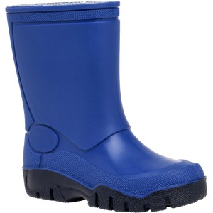 Blaue Scheibler Kinder-Regenstiefel Gr. 32-33 für Arbeitskleidung, wasserdicht und rutschfest.
