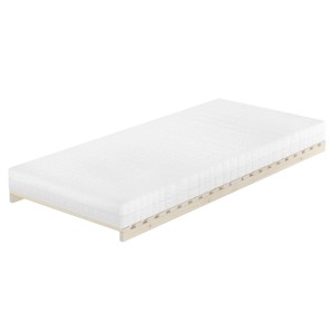 Erst-Holz Niederflurbett Metallfrei 90 x 200 cm Futon Fichte Massiv Modell 97 ohne Zubehör