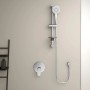 Ideal Standard Ceraflex Unterputz Duscharmatur in Chrom mit Brausegarnitur.