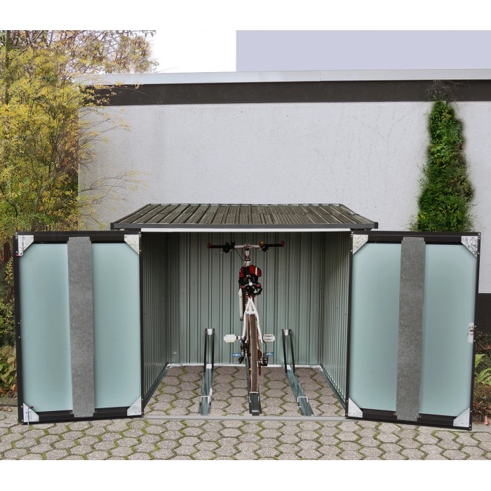 Verwunderlich Fahrradbox Fr 2 Fahrrder Ebenbild