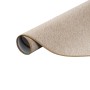 Gerollter, runder, beiger Feinschlingen Velour Teppich Strong (133cm) von Snapstyle.