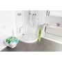 Sanilo WC-Sitz Margeriten mit Absenkautomatik auf Wand-WC im Badezimmer.