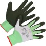LUX Arbeitshandschuhe Eco Gr. 10, Polyester mit Gripp-Beschichtung für Montagearbeiten.