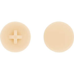 LUX Abdeckkappen TX30, hellbraun, 30 Stück, für Spanplattenschrauben und Universalschrauben.