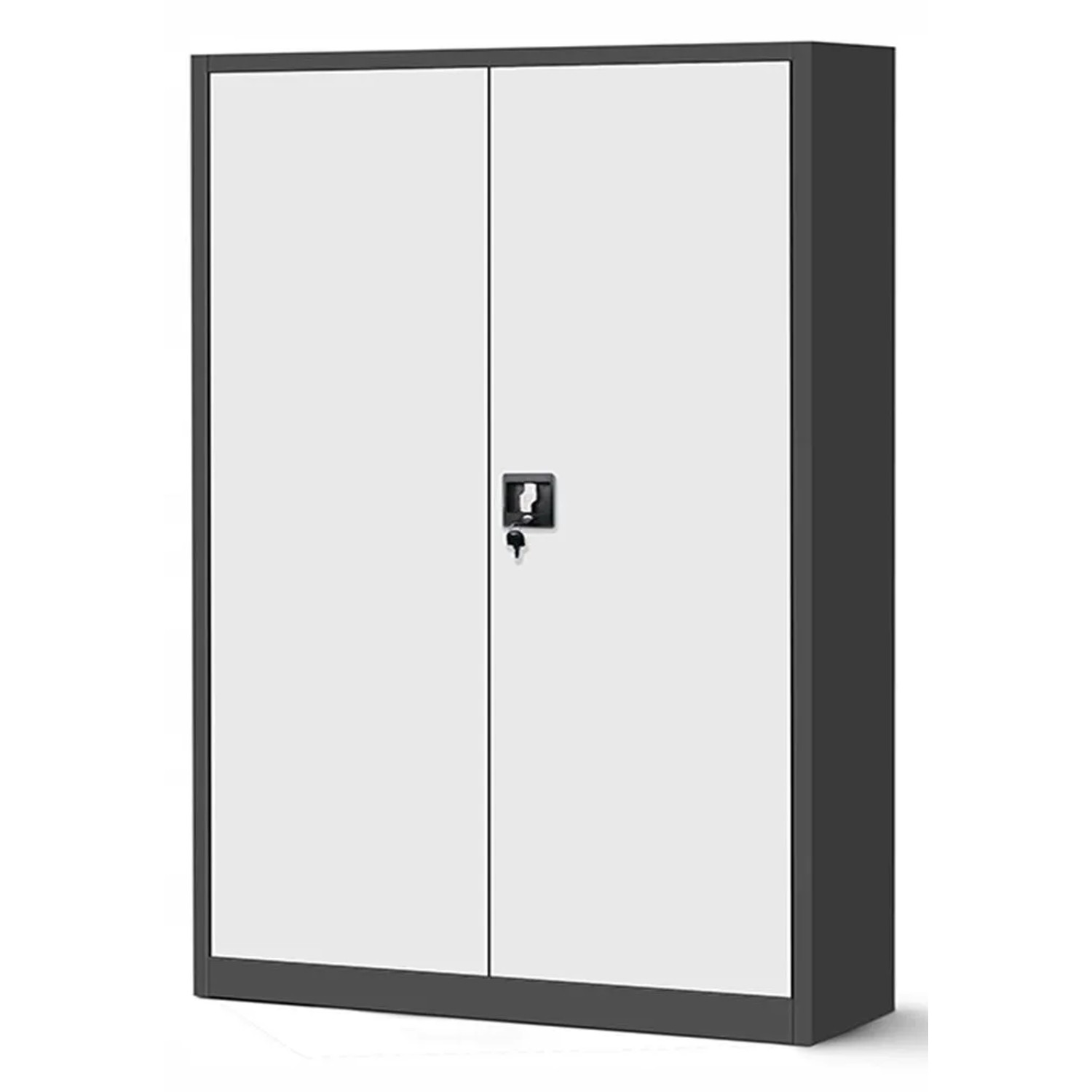 Jan Nowak Büro Aktenschrank Metallschrank JAN II 115 x 185 x 40 cm Anthrazi günstig online kaufen