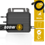 SUNNIVA Balkonkraftwerk Wechselrichter 800W mit 5m Kabel für Solaranlage