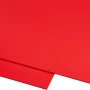 Rote Guttagliss Hobbycolor Kunststoffplatte, 50x100cm, ideal für Bastelarbeiten.