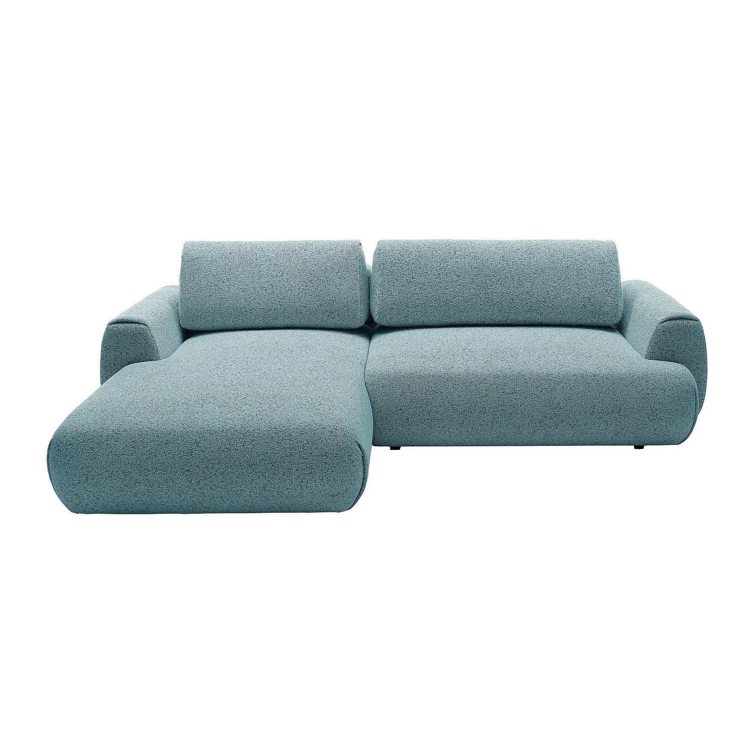 Vente-unique Schlafsofa Monelia Blau 270 cm