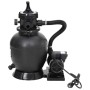vidaXL Pool-Sandfilter mit 6-Wege-Ventil Schwarz 93395_3